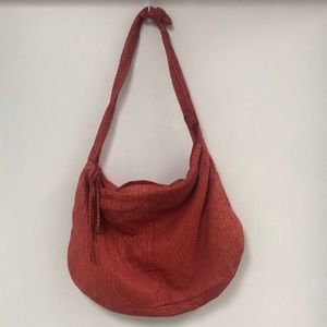 Benelli & me Hobo Leather Bag